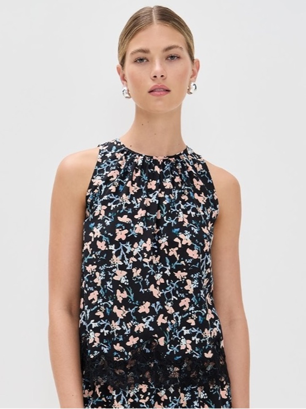 NEW Ulla Johnson Silk Sierra Halter Neck Top – Nocturne